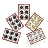 KO Sew On Metal Snaps, Size 3 (14mm)