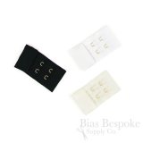 AVA Nylon Bra Hook & Eye Fasteners with Gold Colored Hooks, Made in Italy