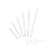 1/4" White Spring Steel Boning, Pre-Cut Lengths
