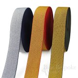 CHIARA 2" Wide Woven Elastic with Lurex