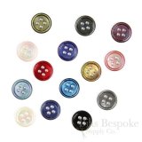 TITO Genuine Mother of Pearl Buttons for Shirts, Made in Italy