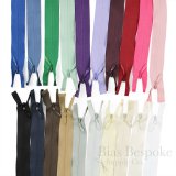 9" Invisible Separating Zipper, Size #5, Bias Bespoke Brand