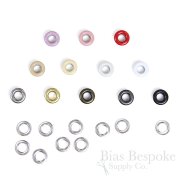 Set of 2 Dozen SOL Basic, Size #00 Grommets (Hole Size 4.8mm), For Bevy Pliers