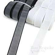 1" Wide Semi-Sheer Elastic, Made in Poland
