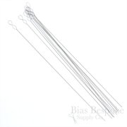 Set of 10 Extra Fine Twisted Wire Threaders (a.k.a. Beading Needles)