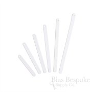 1/4" White Spring Steel Boning, Pre-Cut Lengths
