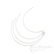 PARTON White Spring Steel Bra Underwires, Regular Length, Sz 34 to 42