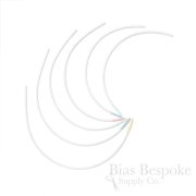 BOOP White Spring Steel Bra Underwires, Medium Short Length, Sizes 32 to 42