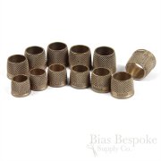 LOCKE Bronze Open End Tailor's Thimbles, Made in New Zealand