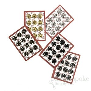 KO Sew On Metal Snaps, Size 0 (10mm)
