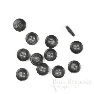 ZAIRE Horn-Effect Shirt Buttons, Made in Italy