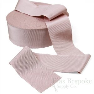 VERA 2 3/4" Cotton & Viscose Petersham Grosgrain Ribbon, Made in Italy