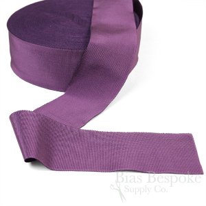 VERA 2 3/4" Cotton & Viscose Petersham Grosgrain Ribbon, Made in Italy