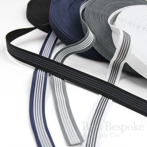 DEAN 1" Elastic with Gripping Rubber