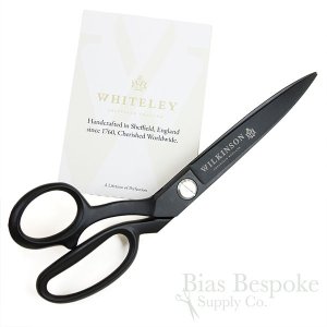 Wilkinson by Whiteley 10" Left-Handed Blacked Shears, Made in England