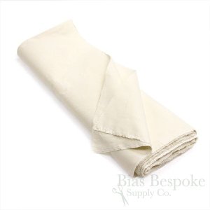 Natural Cotton Muslin Fabric, 63" Wide