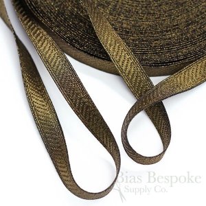 HALEN 1/2" Bullion Braid Trim with Diagonal Rib