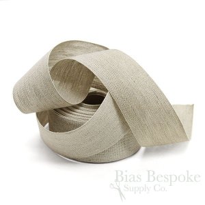 RINCA Natural Linen and Cotton Ribbon Tape, Made in Italy