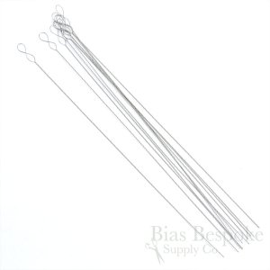 Set of 10 Extra Fine Twisted Wire Threaders (a.k.a. Beading Needles)