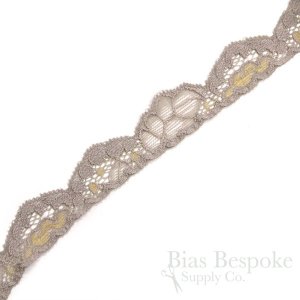 INDRA Narrow Stretch Lace Trim
