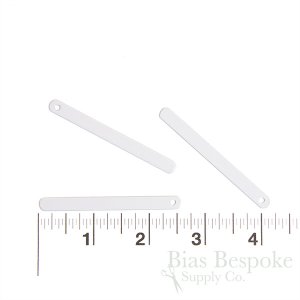 1/4" White Spring Steel Boning, Pre-Cut Lengths