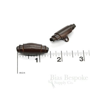 EVIGLA Leather Toggle Buttons In Six Colors, Made in Italy