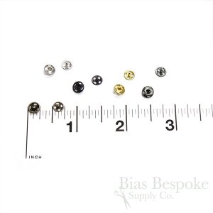 KO Sew On Metal Snaps, Size 4/0 (6mm)