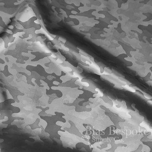 CAMO Viscose-Acetate Jacquard Camouflage Lining, Made in Italy
