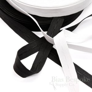 GRETA Superior Woven Buttonhole Elastic