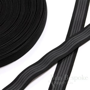 DEAN 1" Elastic with Gripping Rubber