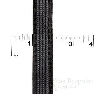 DEAN 1" Elastic with Gripping Rubber