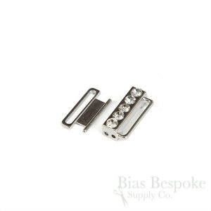Rhinestone Lingerie Buckles, 15mm