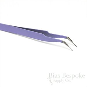 Colorful Bent Point Tweezers for Sewing and Crafts