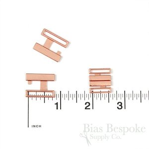 Rose Gold Lingerie Buckles in Two Sizes