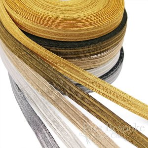 NORTH 5/8" Wide Double Stripe Military Bullion Braid Trim