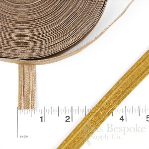 NORTH 5/8" Wide Double Stripe Military Bullion Braid Trim