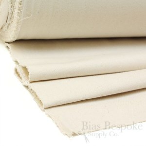 Natural Cotton Canvas Drill Fabric, 60" Wide