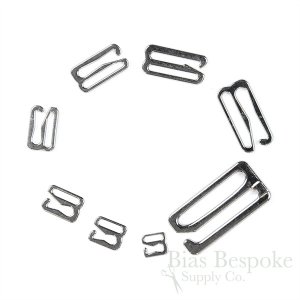 EVA HOOK Silver-Colored Metal Hooks for Lingerie-Making