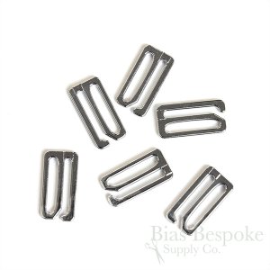 EVA HOOK Silver-Colored Metal Hooks for Lingerie-Making