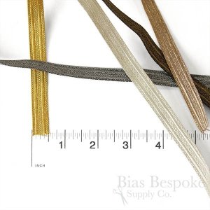 KNOX 1/2" Wide Double Stripe Military Bullion Braid Trim