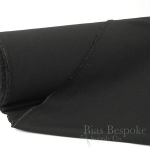 CARUSO Lightweight Italian Hymo Canvas, Black, 31" Wide