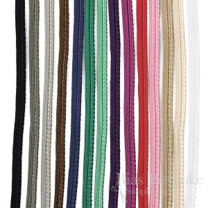 TANEL 100% Viscose/Rayon Piping, Made in Germany