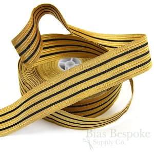 MAJORDOMO 45mm 4-Stripe Bullion Braid Trim