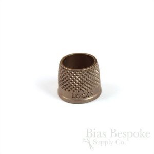 LOCKE Bronze Open End Tailor's Thimbles, Made in New Zealand