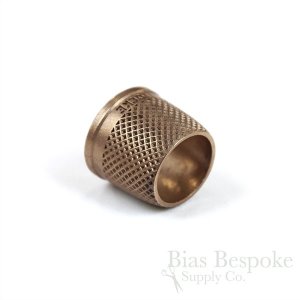 LOCKE Bronze Open End Tailor's Thimbles, Made in New Zealand