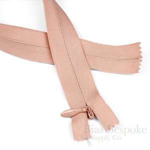 24" Invisible Size #5 Closed End Zippers, Bias Bespoke Brand