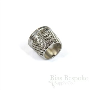 LOCKE Nickel-Plated Bronze Open End Tailor's Thimbles, Made in New Zealand