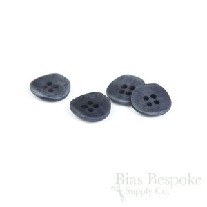EMMETT Simple 20 Line Corozo Shirt Buttons, Made in Italy