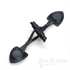 7" Genuine Leather Toggle Closures, Made in Italy