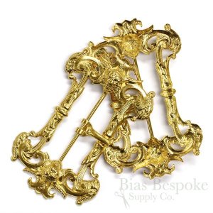 Extraordinary Rococo Belt Buckle, Made in France